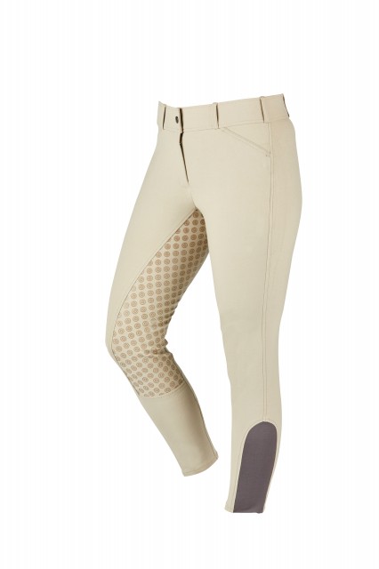 Dublin Ladies Elite Gel Full Seat Breeches (Sand)