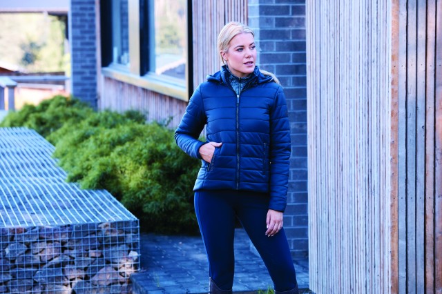 Dublin Ladies Nina Puffer Jacket (Navy)