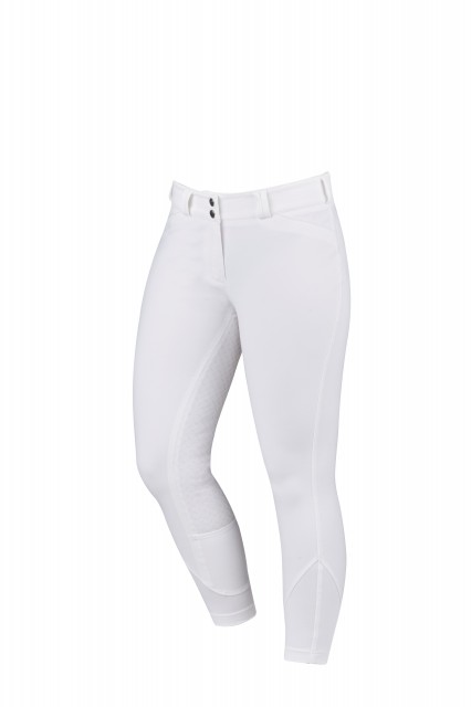 Dublin Ladies Prime Gel Full Seat Breeches (White)