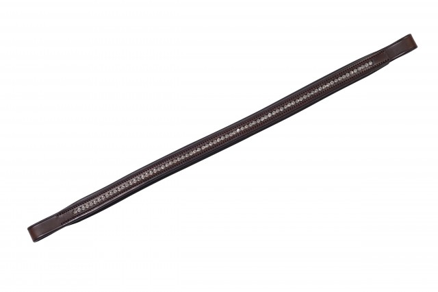 Collegiate Diamante Browband (Brown)