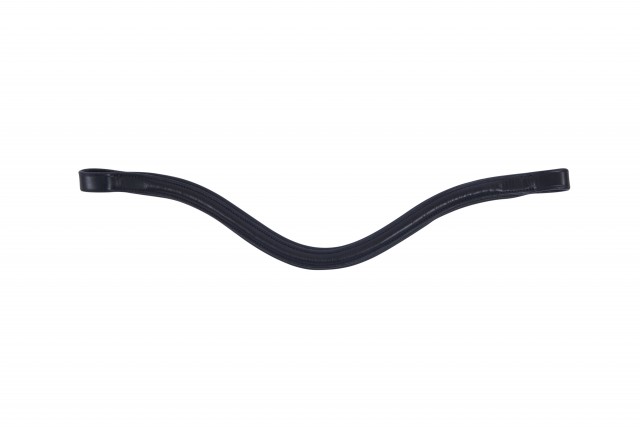 Collegiate Curved Raised Browband IV (Black)