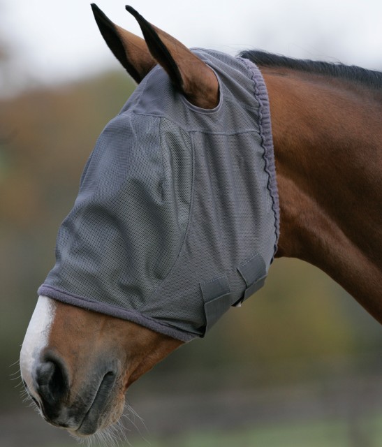 Mark Todd Fly Mask (Grey)