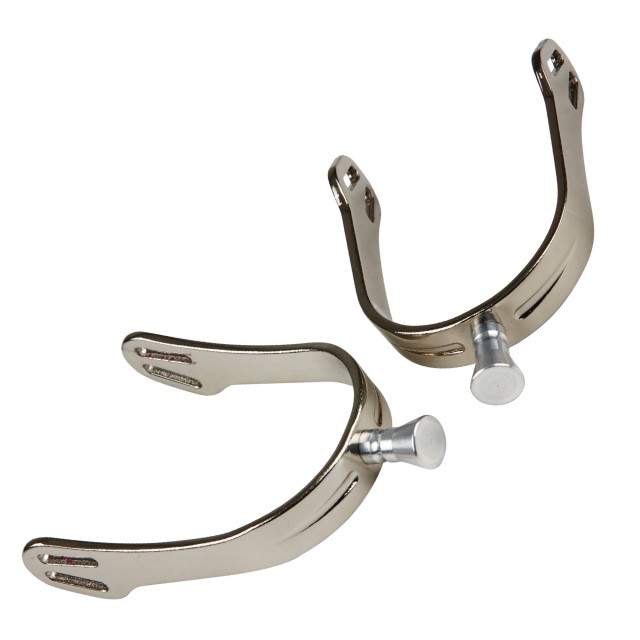 Korsteel Ladies Aluminium Interchangeable Spurs (Silver)