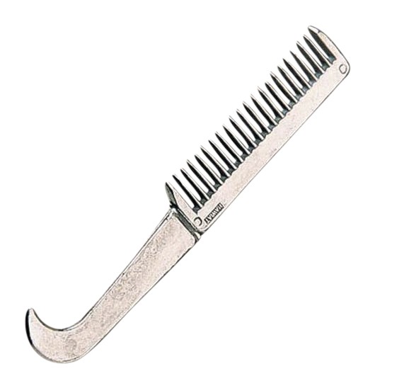 Roma Aluminium Mane Comb & Hoof Pick