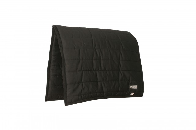 Roma Comfort Dressage Saddle Pad (Black)