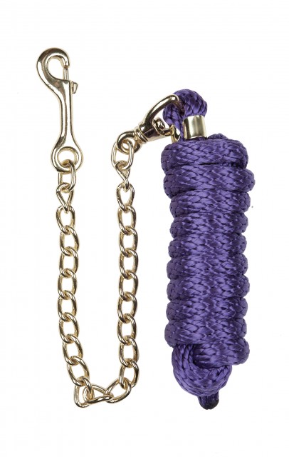 Roma Continental Lead With Chain (Purple)