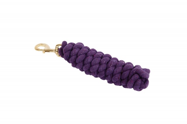 Roma Cotton Brass Snap Lead (Purple)