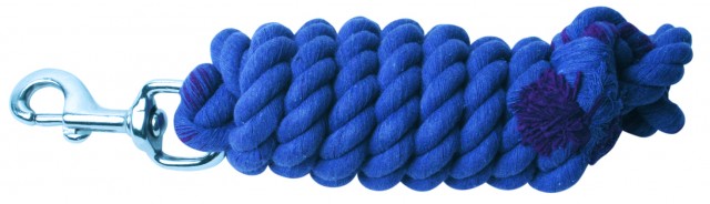 Roma Cotton Nickel Plated Snap Lead (Blue)