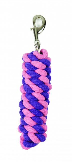 Roma Cotton Nickel Plated Snap Lead (Purple/Pink)