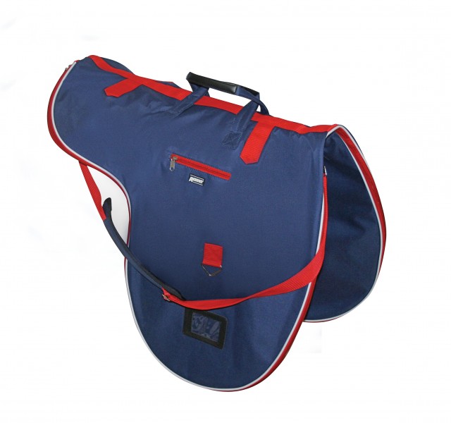 Roma Cruise Saddle Bag (Navy/Red/White)