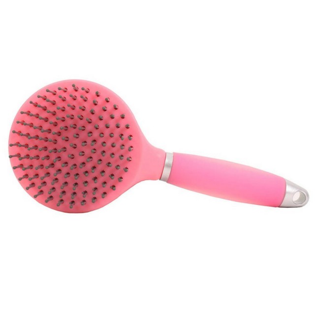 Roma Gel Mane & Tail Brush (Hot Pink)