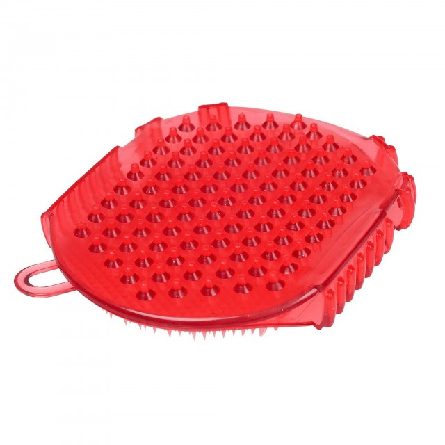 Roma Glitter Double Sided Massage Mitt (Red)