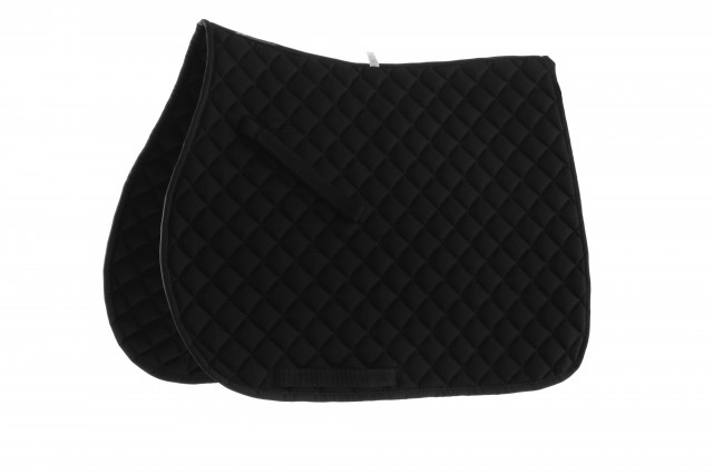 Roma Grand Prix All Purpose Saddle Pad-Duk (Black)