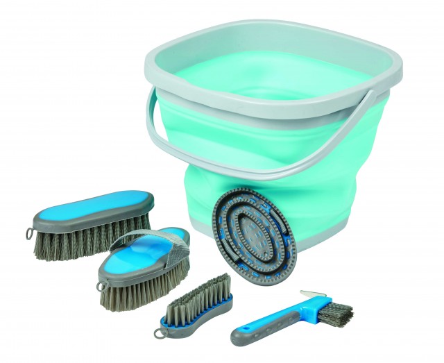 Roma Grooming Bucket Kit (Light Blue)