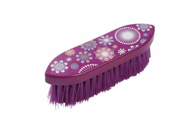 Roma Pattern Dandy Brush (Pink Starburst)