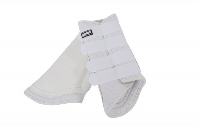 Roma Pro Tec Breathable Brushing Boots (White)