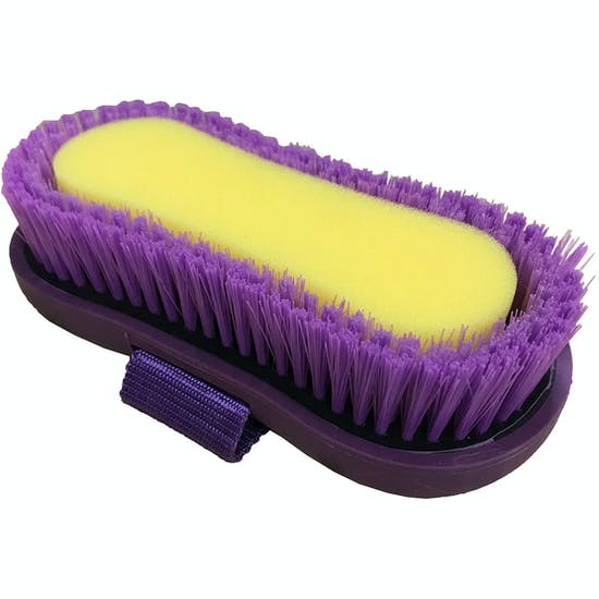 Roma Soft Grip Sponge Brush (Pink/Red)