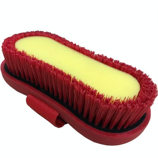 Roma Soft Grip Sponge Brush (Red)