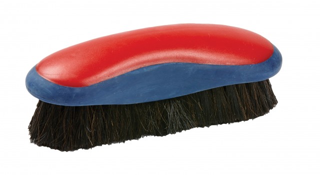 Roma Soft Touch Body Brush (Red/Navy)