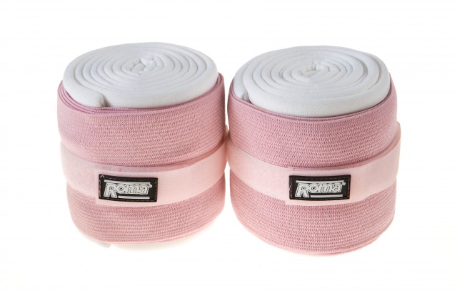 Roma Support Bandages 2 Pack (Pink)