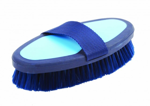 Roma Two Tone Body Brush (Blue/Navy)