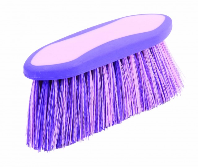 Roma Two Tone Dandy Brush (Pink/Purple)
