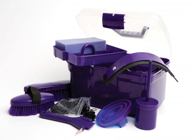 Roma Ultimate 10 Piece Grooming Kit (Purple)