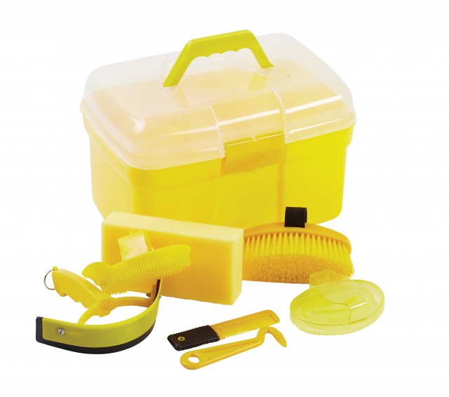Roma Ultimate 10 Piece Grooming Kit (Yellow)