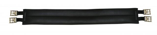 Collegiate Straight Long Elastic Girth (Black)