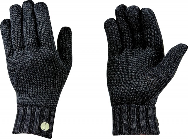 Dublin Adults Black Roxanne Gloves (Black Lurex)