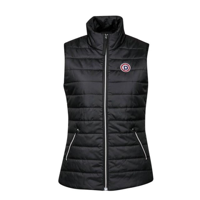 Dublin Ladies Julia Puffer Vest (Black)