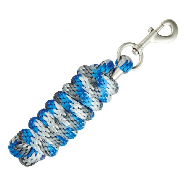 Roma Continental Lead 2m (Grey/Blue/Grey)