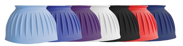 JHL Coloured Over Reach Boots (Red)