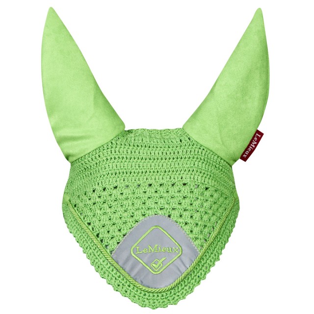 LeMieux Hi-Vis Fly Hood (Lime)