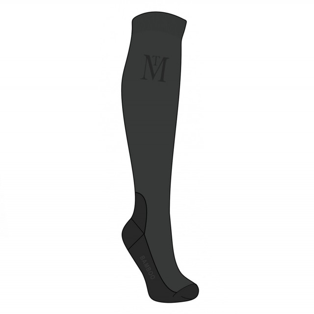 Mark Todd Competition Socks (Dark Grey/Black)