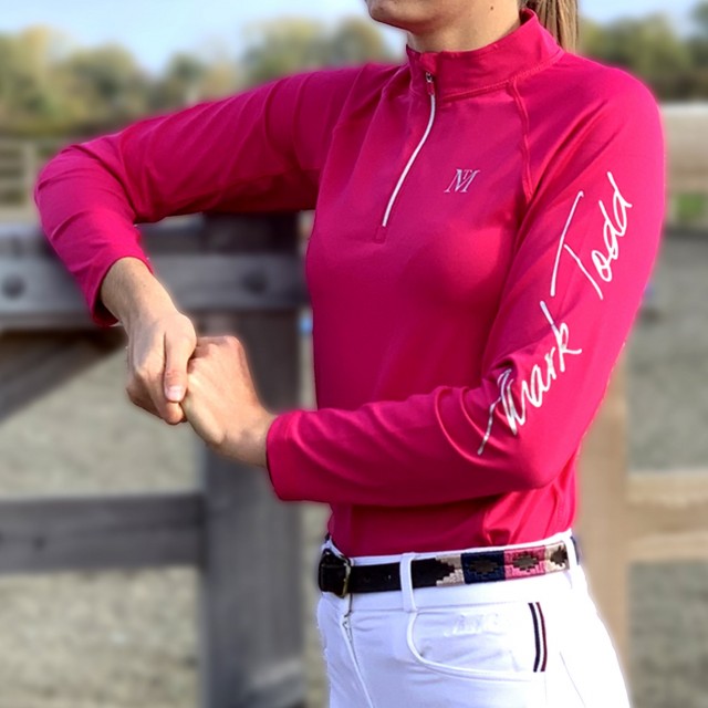 Mark Todd Kids Base Layer (Cerise)