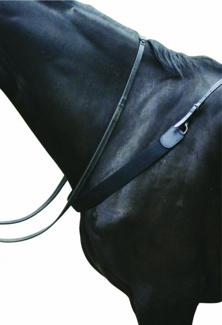 Kincade Elastic Showjumping Breastplate (Black)