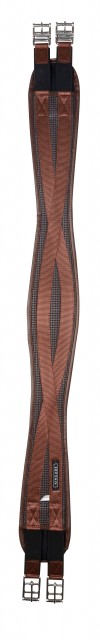 Kincade Anti-Chafe Shaped Elastic Girth (Brown)