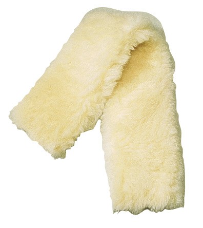 Kincade Synthetic Fleece Girth Sleeve (White)