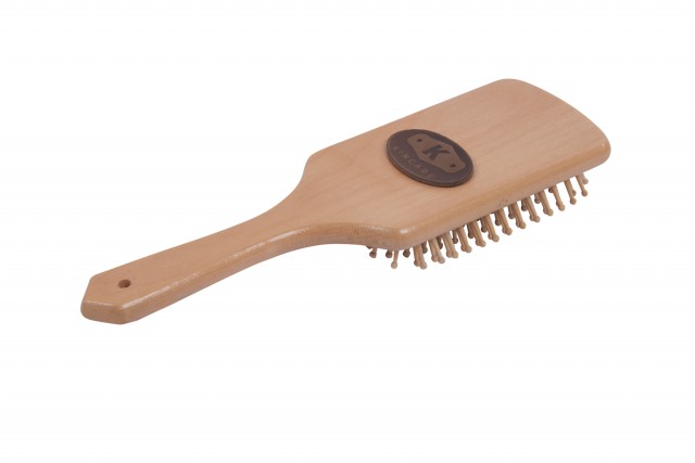 Kincade Wooden Deluxe Mane & Tail Brush (Natural)