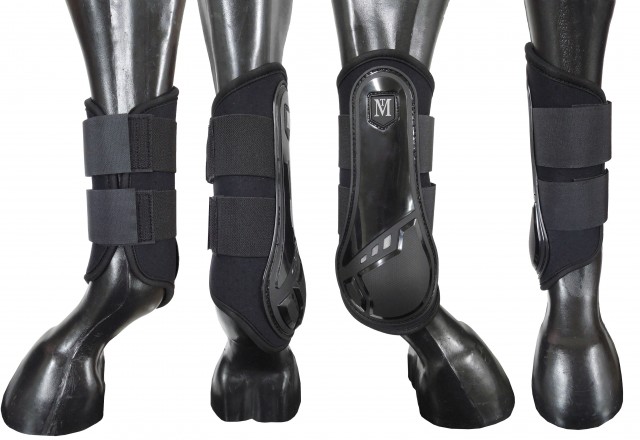 Mark Todd Air Vent Brushing Boot (Black)