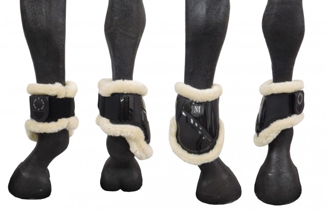 Mark Todd Air Vent Fetlock Boot Fleece (Black)
