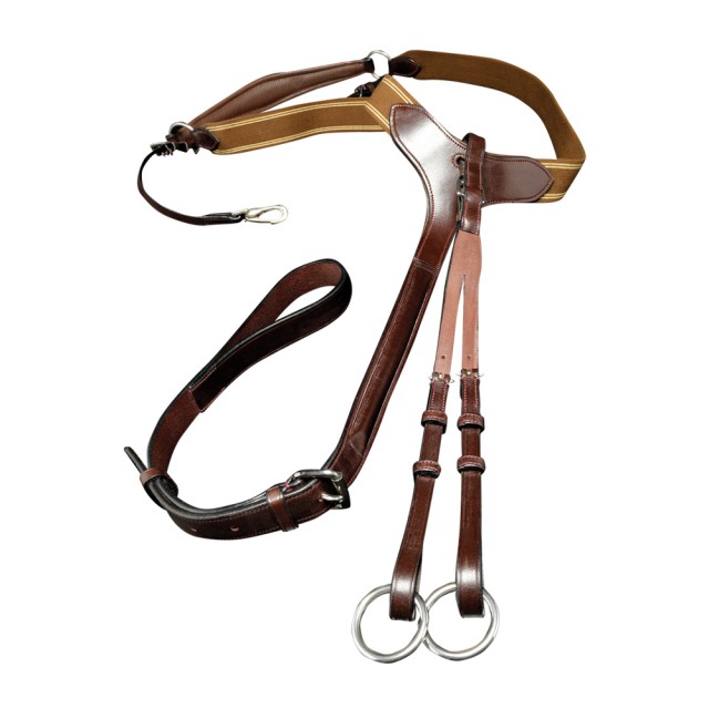 Mark Todd Performance Elastic Breastplate (Havana)