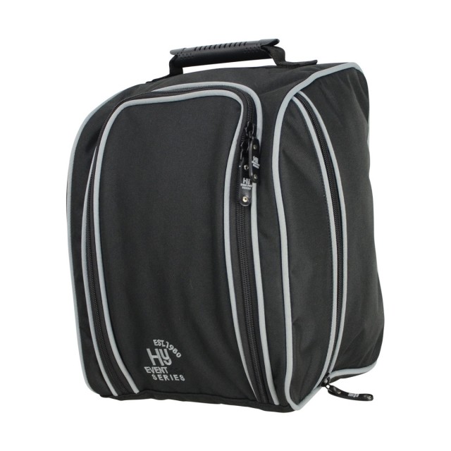 Hy Event Pro Series Helmet Bag (Black/Charcoal)