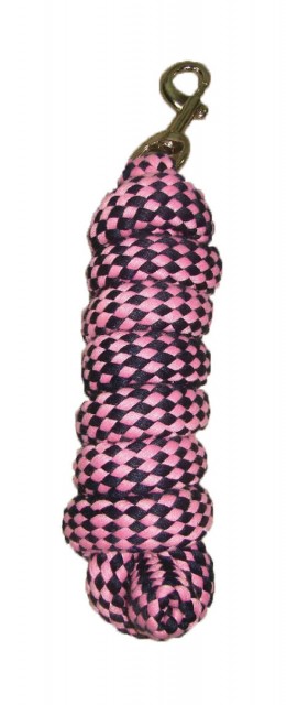 Hy Extra Thick Extra Soft Lead Rope (Navy/Pink)