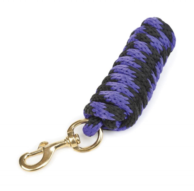 Hy Pro Lead Rope (Black/Purple)