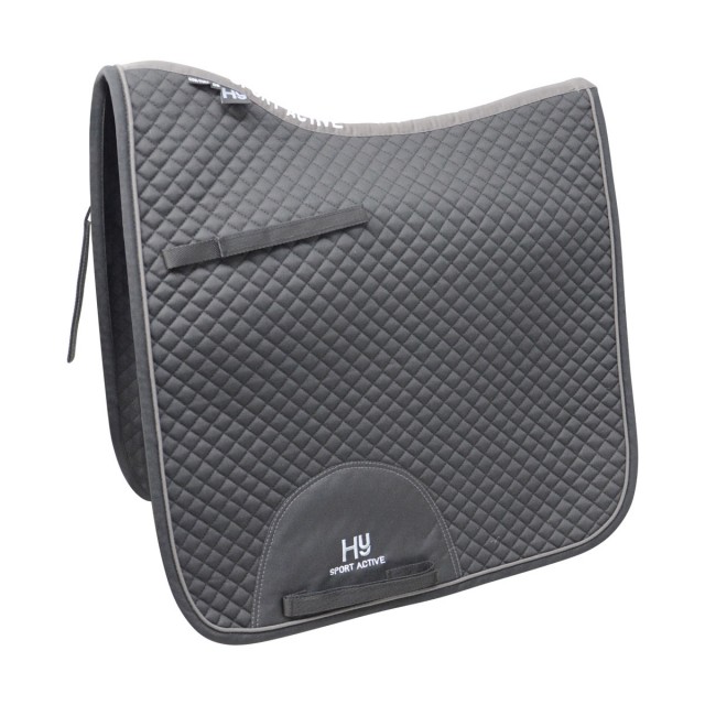 Hy Sport Active Dressage Saddle Pad (Black)