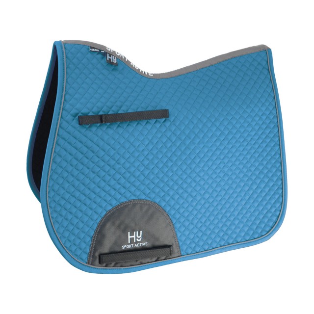 Hy Sport Active GP Saddle Pad (Aegean Green)