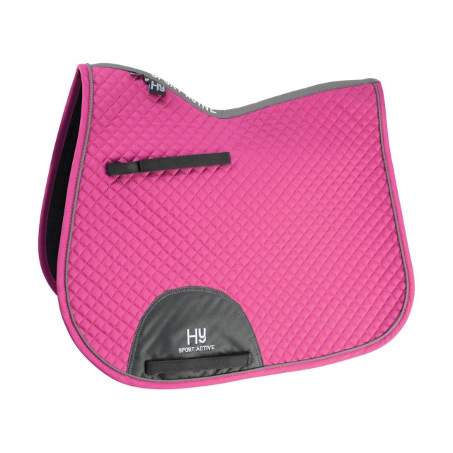 Hy Sport Active GP Saddle Pad (Bubblegum Pink)