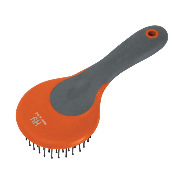 Hy Shine Active Groom Mane & Tail Brush (Terracotta Orange)
